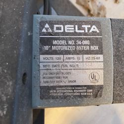 Delta Miter Saw
