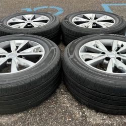 18” OEM JEEP GRAND CHEROKEE DODGE DURANGO COMMANDER WRANGLER WE FINANCE RIMS TIRES SET 