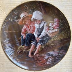 Little Anglers Plate Collection By Sandra Kuck