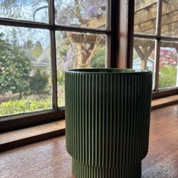 Green Ceramic Plant Pot