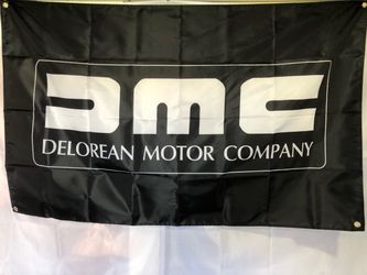 Delorean Wall Flag (3’x5’)