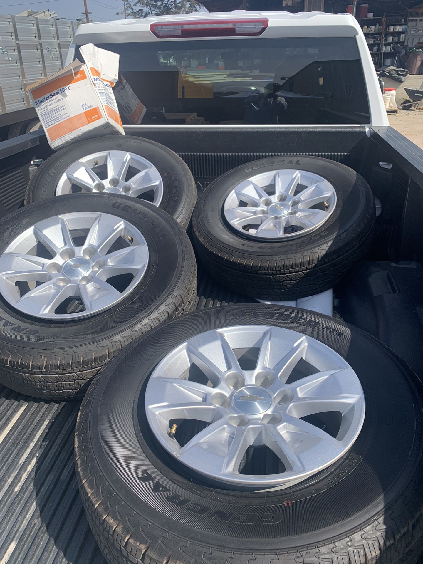 2020 New wheels and tires Chevy 1500