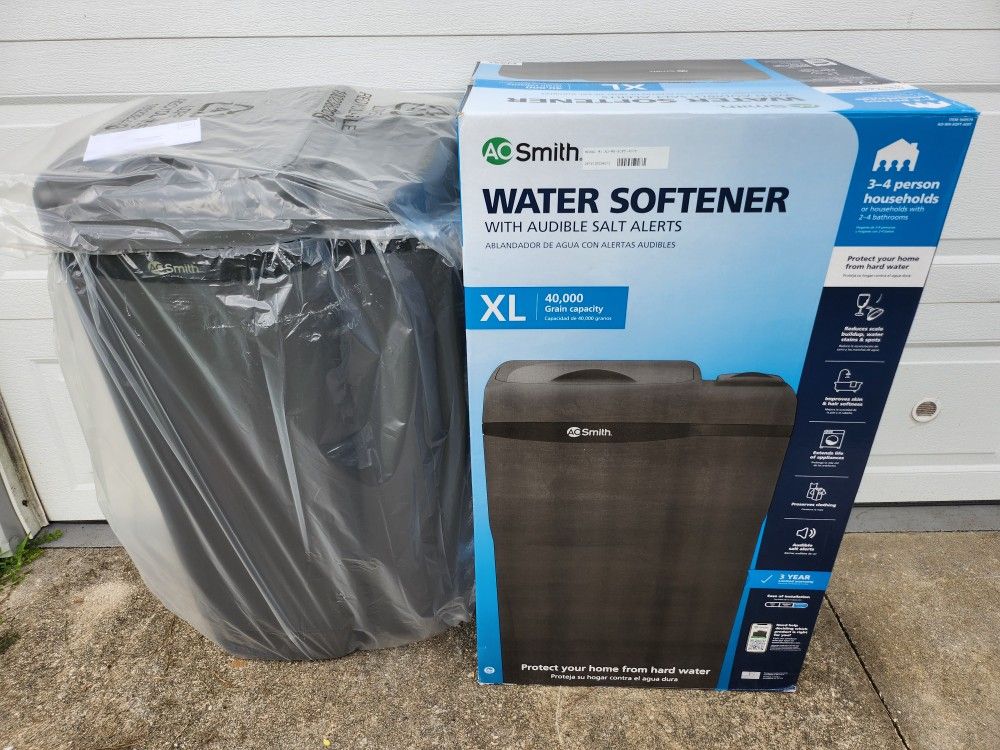 AO Smith Water Softener System -BRAND NEW