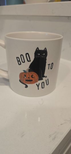 "Boo to You" Halloween Mug