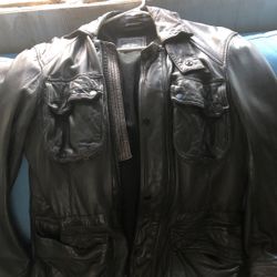 All Saints Leather Jacket 