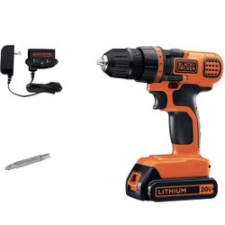 BLACK+DECKER 20V MAX Cordless Drill / Driver, 3/8-Inch 