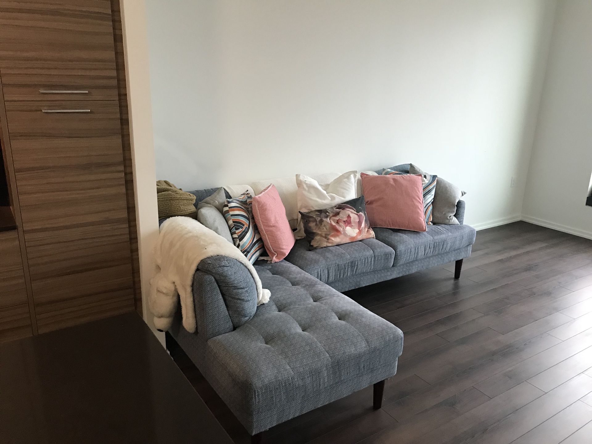 PRICED REDUCED - Modern Sofa with Chaise