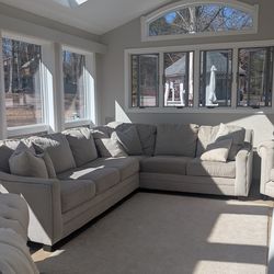 Ashley furniture gray sectional