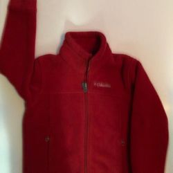 YOUTH SIZE 4/5 COLUMBIA FLEECE JACKET & CHAMPION PULLOVER SIZE 5/6