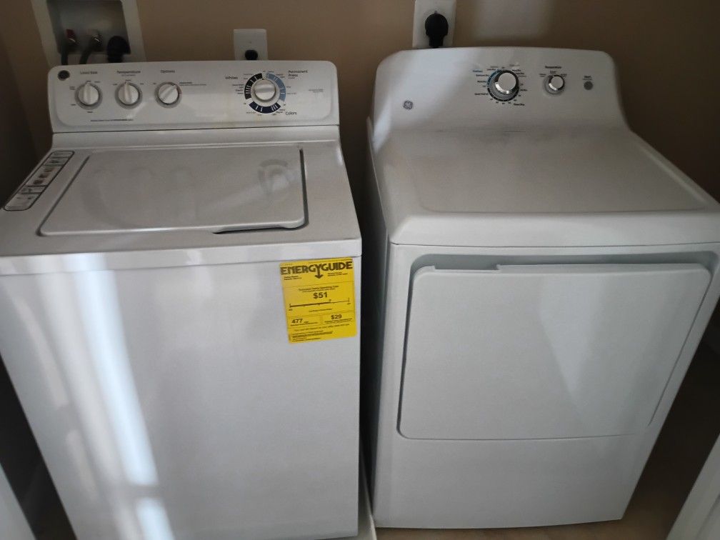 GE Washer And Dryer