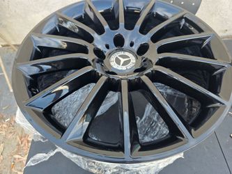 AMG OEM 20" Glossy Black Wheels With FALKEN ALLTERRAIN Wild Peak AT3 Tires For MERCEDES BENZ GWAGON