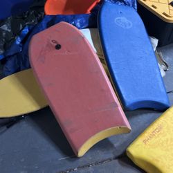 Boogie Boards And Snow Boards