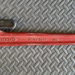 Ridgid 36” Heavy Duty Pipe Wrench