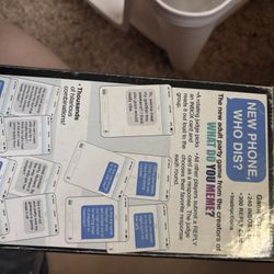 New Phone Who Dis Game.