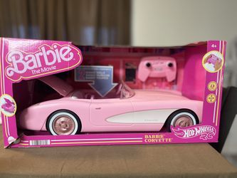 2023 Barbie the movie Hot wheels remote control, Corvette.