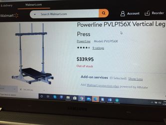 Powerline vertical leg press