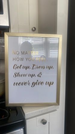 Gold frame