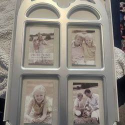 25”x15 1/2” With four 4x6 “ Frames