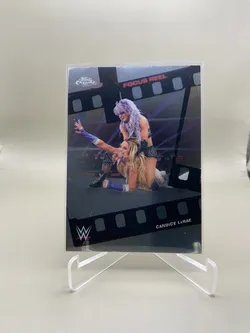 Candice LeRae 2026 Topps Chrome WWE Focus Reel Card
