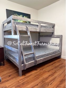 New Twin Bunk Bed With Mattress