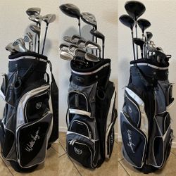 Full Set Of Men’s RH Clubs Standard Length *Some New Grips*
