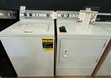 Speed Queen Washer and Dryer TC5/DC5 in White 🌼Available for Delivery 5/13/2026