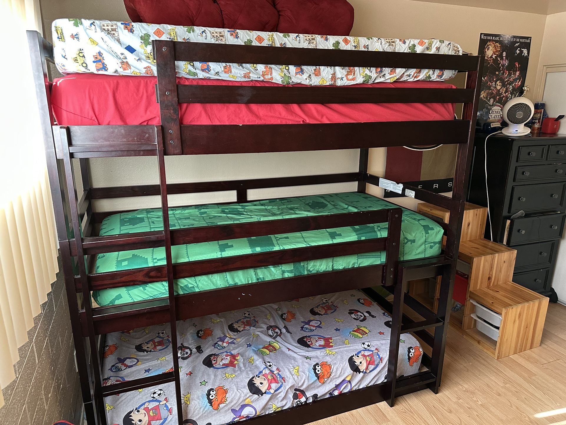 Triple Bunk Bed