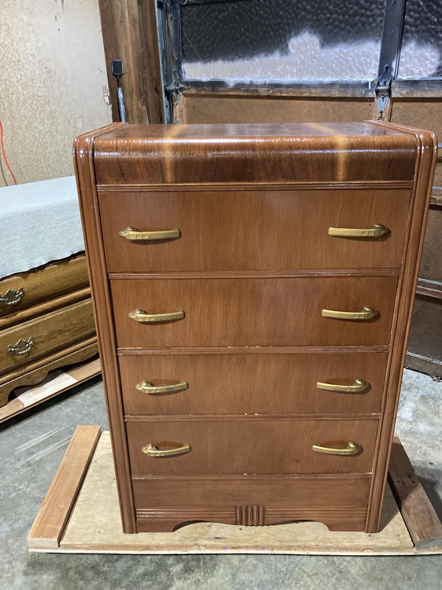 Art Deco Waterfall Dresser