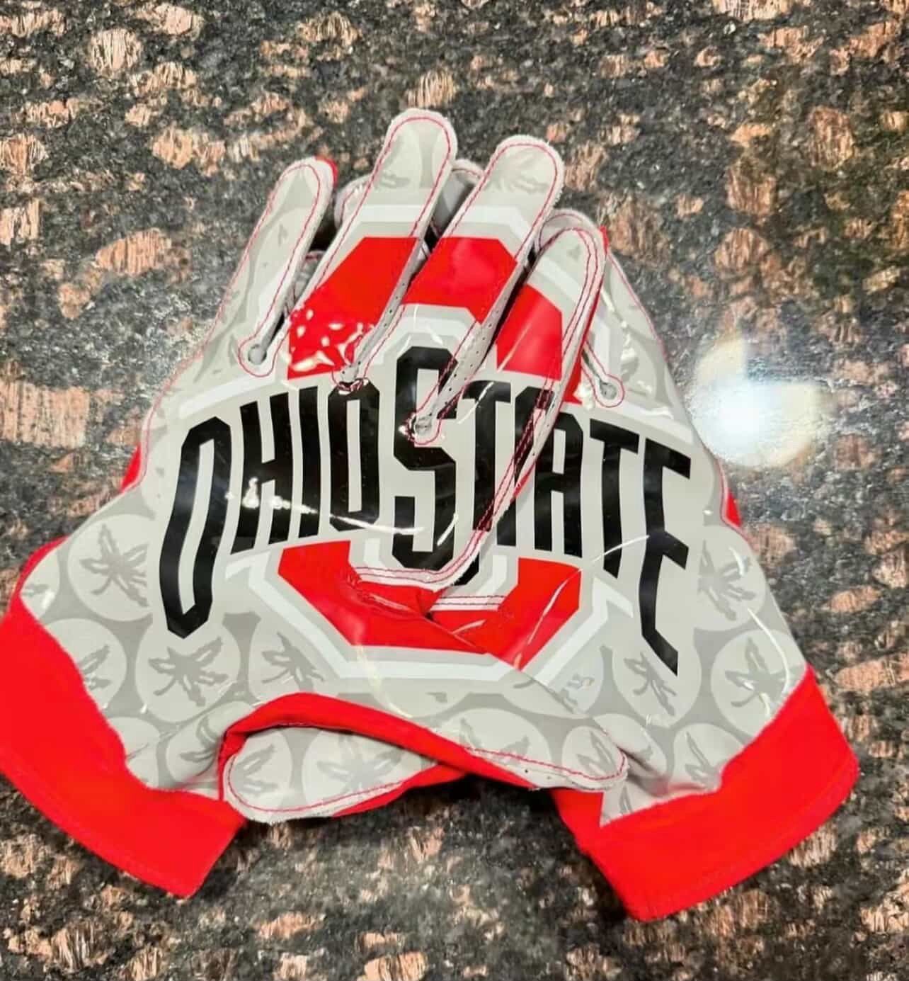 ohio state football gloves