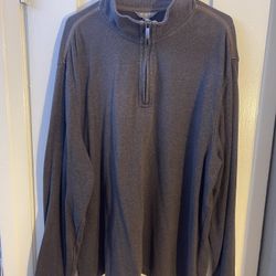 Van Heusen Flex sweater fleece quarter-zip pullover
