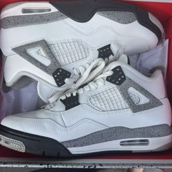 Retro 4 Cement Size 8.5