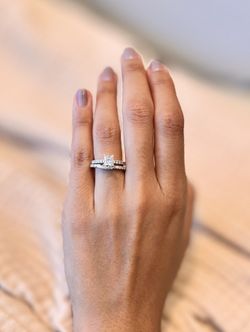 Engagement Ring And Wedding Band