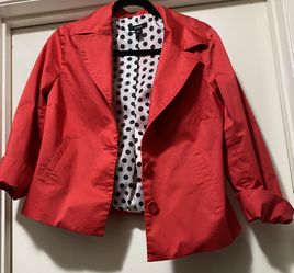Vintage Red Short Jacket