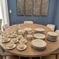 Hutschenreuther Evelyn Place Setting China Dinnerware Set Hohenberg 1939 Rare