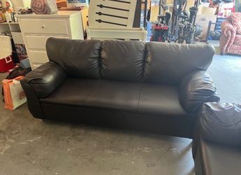 Leather Couch