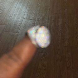 Size 9 Genuine VVS Moisianite Ring