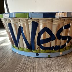 Hand Painted Personalized Easter Basket 