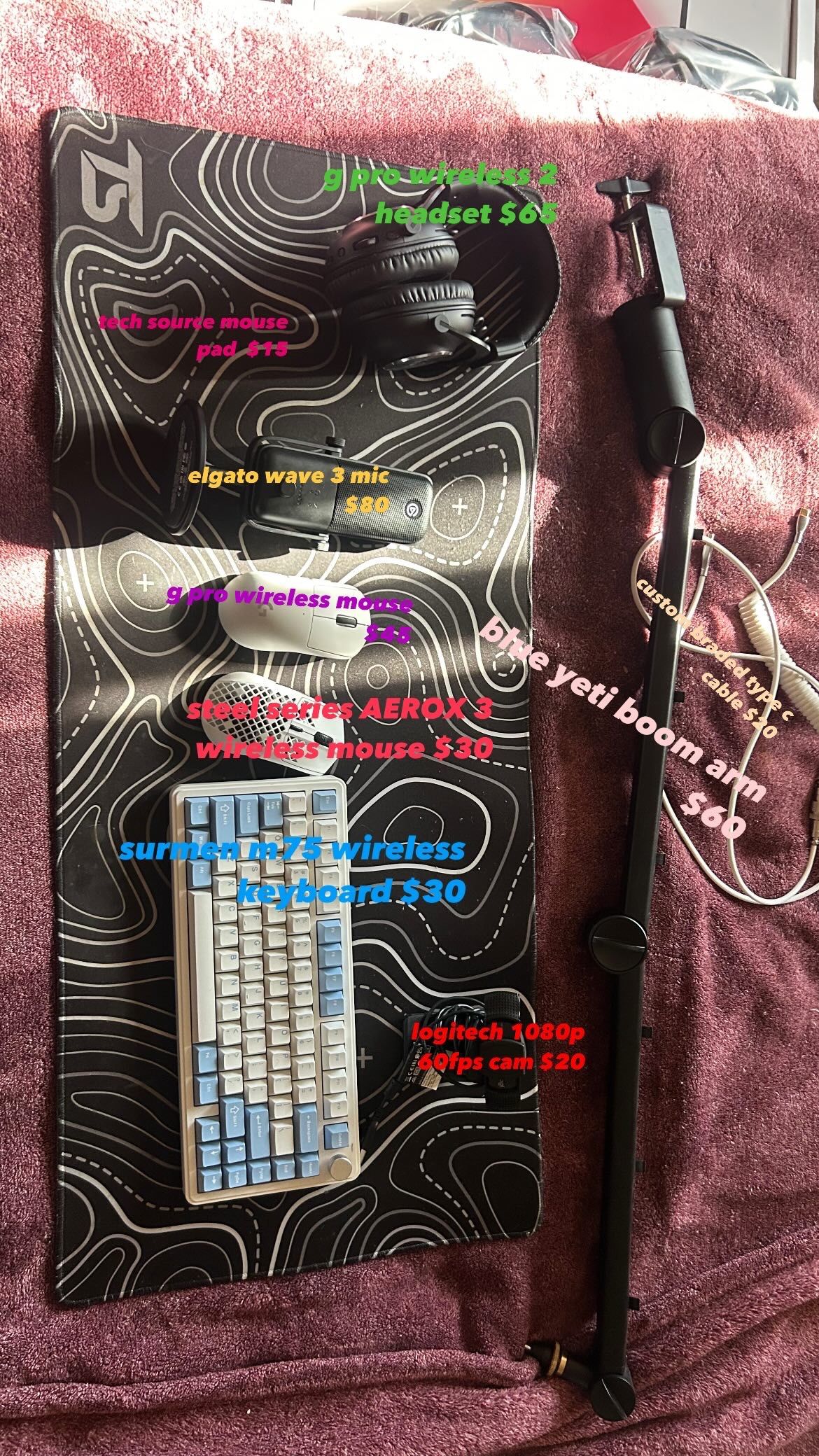 excellent condition gaming equipment