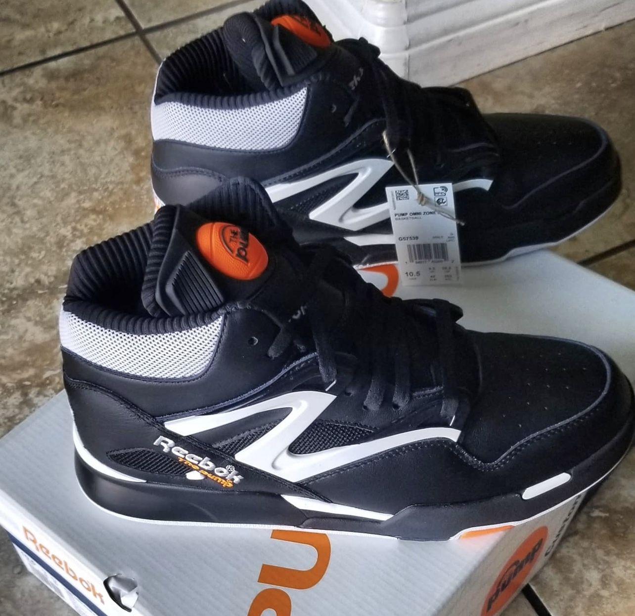 Reebok Pump Omni Zone II Men's Size 10.5