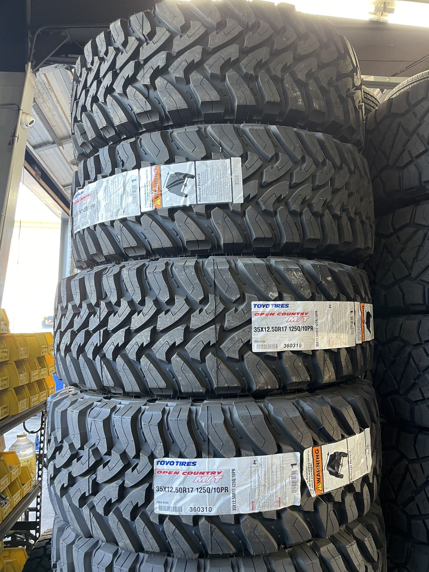 35x12.50x17 Toyo MT IN STOCK! $385 Each!