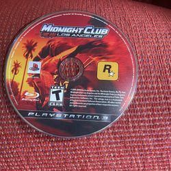 Midnight club Los Angeles for PS3 