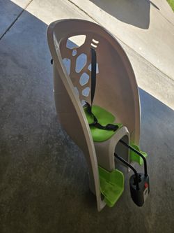 BELL Shell Rear Child Carrier in Gray, Gray Shell Rear Carrier