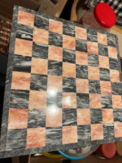 Marble Chess Board & Pieces
