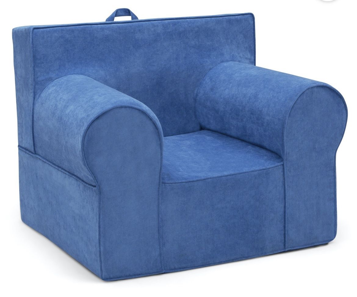 Oversized Blue Chair