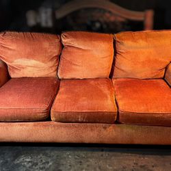 Orange Sofa