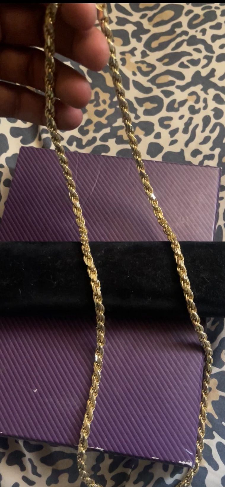 14k gold rope chain