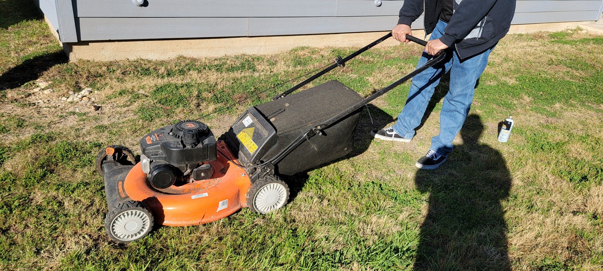 Remington RM130 Trail Blazer 140cc 3in1 Gas Push Lawn Mower