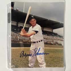 Moose Skowron White Sox Autographed Photo