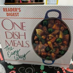 One Dish Meals Hardcover Cookbook