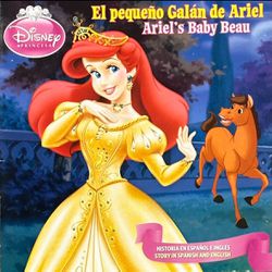 New Disney Princess Little Mermaid Ariel Bilingual Spanish/English Book